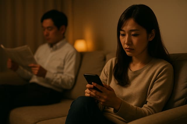 妻の気持ちが離れたサインのイメージ画像