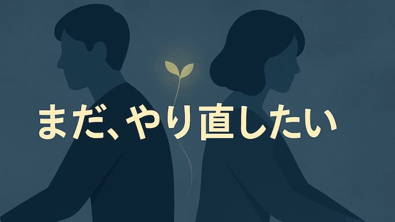 妻に「離婚したくない」と伝える方法|本気度を伝える5ステップ絶対NG言動