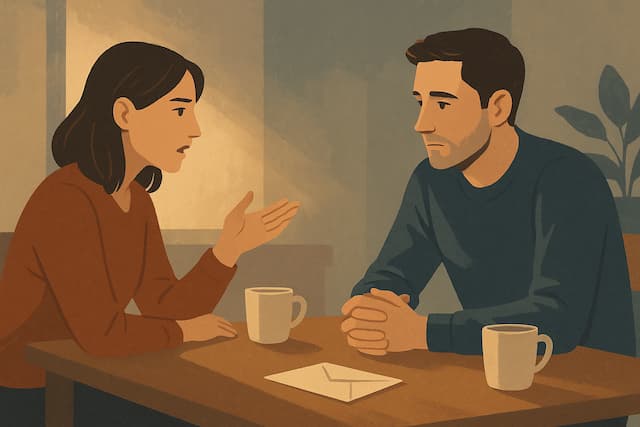 「離婚調停 回避 妻への伝え方 例文」イメージ2