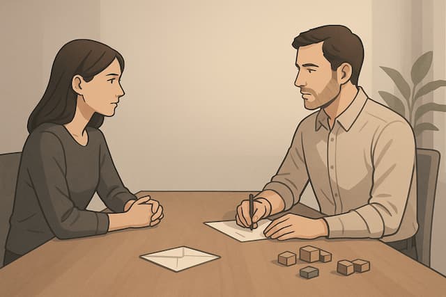 「離婚調停 回避 妻への伝え方 例文」イメージ5