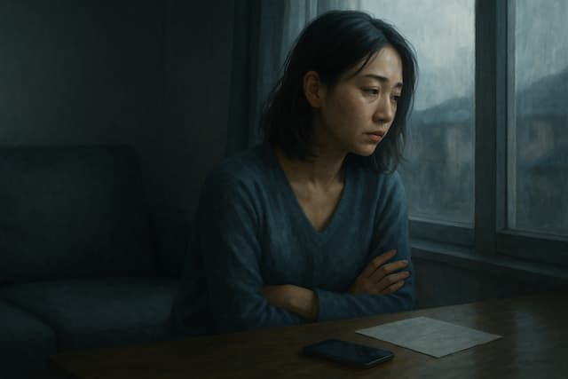 「妻の既読スルーに聞く返信例文」イメージ画像2