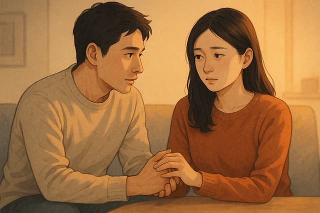 「妻から愛情を感じない 夫に愛情がない妻の態度」イメージ画像3