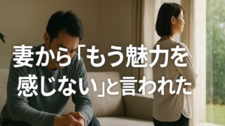 妻から男として見れないと言われた… 絶望する前に試すべき関係修復の順序 