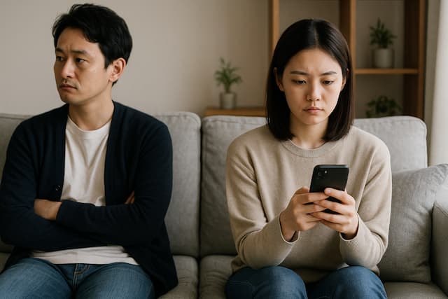 「妻が冷めたときの行動」イメージ画像